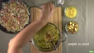 Recept: Witlofstamppot in een glazen potje