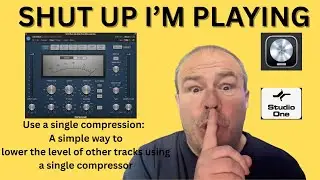 TRACK Ducking - How to use a single compressor to duck a track which works on vocals also