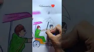 Indian Humanity ♥ / Artist Version / #art #shorts #drawing