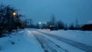 В Серове как обычно, легкий снегопад!