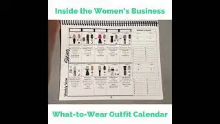 Inside the Women’s Business Casual What-to-Wear Outfit Calendar - Capsule Wardrobe Planner & Outfits