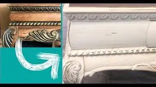 Tips for Glazing and Staining with Rethunk Junk by Laura Furniture Paint