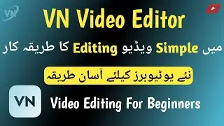 Video editing in VN video editor | TBH