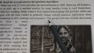 Finite and non-finite verbs based on the story of Shilpi