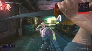 Cyberpunk 2077 Katana Parry (4K HDR)