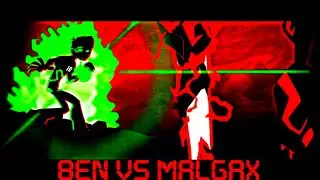 Stick Nodes PRO: Ben 10 VS Malgax - J4f collab