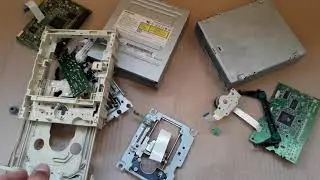 Разбираем DVD и CD-RW приводы на запчасти