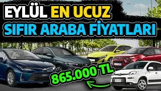 EN UCUZ SIFIR ARABA FİYATLARI