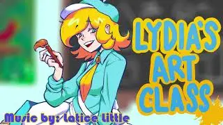 Lydia's Art Class - Title Screen