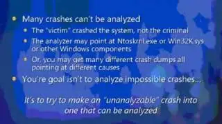 Windows Hang and Crash Dump Analysis 5/9