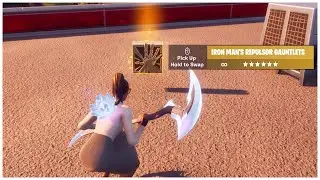 How to get Iron Man's Repulsor Gauntlet in Fortnite Chapter 2 Season 4