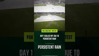 Day 1 called off due to rain #pakistan vs #Bangladesh #BabarAzam
