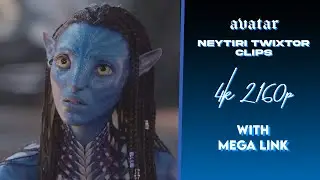 Neytiri (avatar) 4k/2160p twixtor scenepack (with mega link