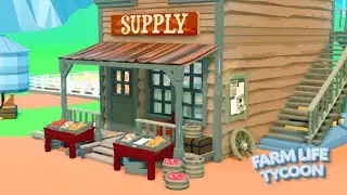 Building My Own FARM BUSINESS in Roblox Farm||★Farm Life Tycoon★ Time Lapse Complete Game in 11 Mins