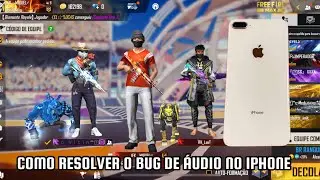 COMO RESOLVER O BUG DE ÁUDIO DO FREE FIRE NO IPHONE 2023