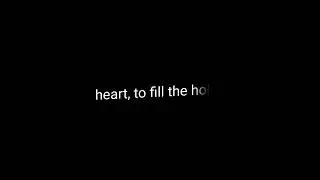 (Overlay) English Song Black screen Lyrics Video ✓