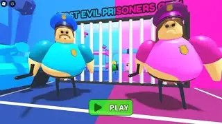BOYS vs GIRLS PRISON RUN! (Obby) Roblox Gameplay Walkthrough No Death 4K