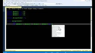 SQL SERVER Program to Find Largest Among Three Numbers