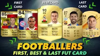 FOOTBALLERS FIRST, BEST & LAST FIFA FUT CARD 🔥😨 ft. Iniesta, Ribéry, Thiago Silva…