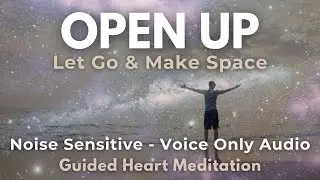 Guided Meditation to Open Up Let Go - Make Space for the New | Heart Coherence | Voice Only