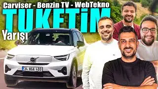 Volvo XC40’larla Tüketim Challenge’ı 