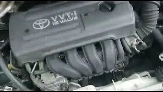 Разбор Toyota Corolla Verso 1.6i 3ZZFE МКПП 5-speed NMTEZ15R00R012797
