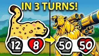 The World's Fastest 50/50 Leopard in Super Auto Pets