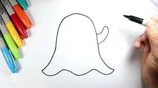 رسم شخصية سناب شات بطريقة سهلة | تعلم و استمتع 