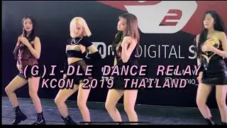 (G)I-DLE DANCE RELAY M2 - KCON 2019 THAILAND 190929