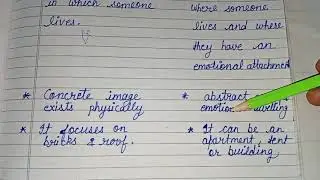 Difference between house 🏠 and home in english/house and home/learn english/