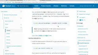 Install Docker on CentOS