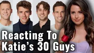 REACTING to the Bachelorette Katie Thurston's 30 Contestants! (Part 1)