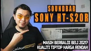 NAK SPEAKER SEDAP UNTUK TVBOX DAN TV? Sony HT-S20R sound bar 5.1 surround
