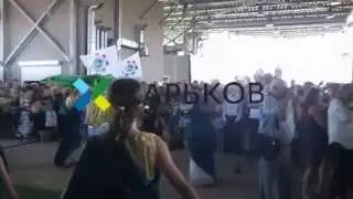 Аксенов на празднике виноделия в Крыму