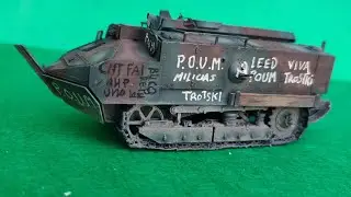 Schneider CA-1 escala 1/35 Guerra Civil Española