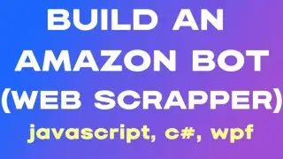 Webscraping made easy in simple steps [ Amazon Product, C#, WPF,  MVVM, javascript, vba]