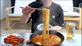 맵고뜨겁고뜨겁고맵고 열려라 참깨라면 선화동 매운 실비김치 먹방 | yeollyeola chamkkaelamyeon & very spicy Kimchi Mukbang