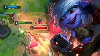 TRISTANA SUPER INSANE DAMAGE | TRISTANA MONTAGE GAMEPLAY ~ WILD RIFT