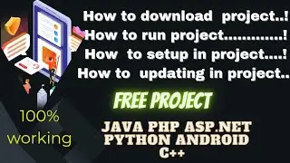 free download project with database |How to download free project  bca | How to download php project