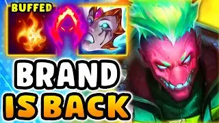 RIOT JUST BUFFED BRAND JUNGLE AND HE'S INSANELY BROKEN