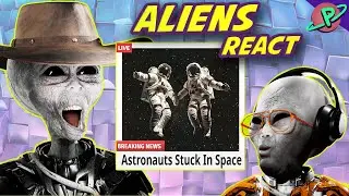 👽 Aliens React To Astronauts Stranded in Space (Space-Pod EP5) Animation