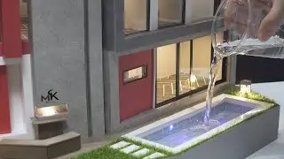 How to Make Amazing House (model) #8 - Swimming Pool