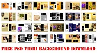 12x36 WEDDING ALBUM VIDHI PSD TEMPlATES / NEW 2021-2022 FREE DOWNLOAD