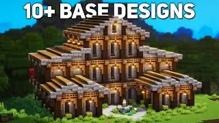 10+ Base Designs for Survival Minecraft 1.19 #2