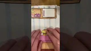 Sanrio cafe paper gacha quiet book!!