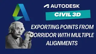 Intersection Corridor Stakeout Report Civil 3D(exporting points from a corridor multiple alignments)