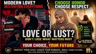 Aaj Ki Muslim Ladkiyon Ke Liye Zaroori Paigham |“Izzat Ya Mohabbat? ”#muslim #girl #hijab 