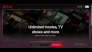 🎬 Netflix Clone Website using HTML & CSS