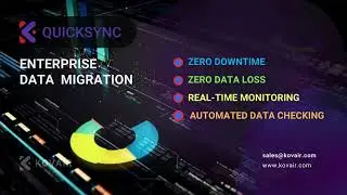 Kovair QuickSync - An Enterpriser Data Migration Tool for Secure and Error Free Solutions