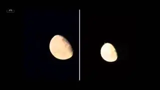 Ocultación Júpiter por la Luna en Buenos Aires, Argentina y Conjunción en Bariloche (22/1/2013)